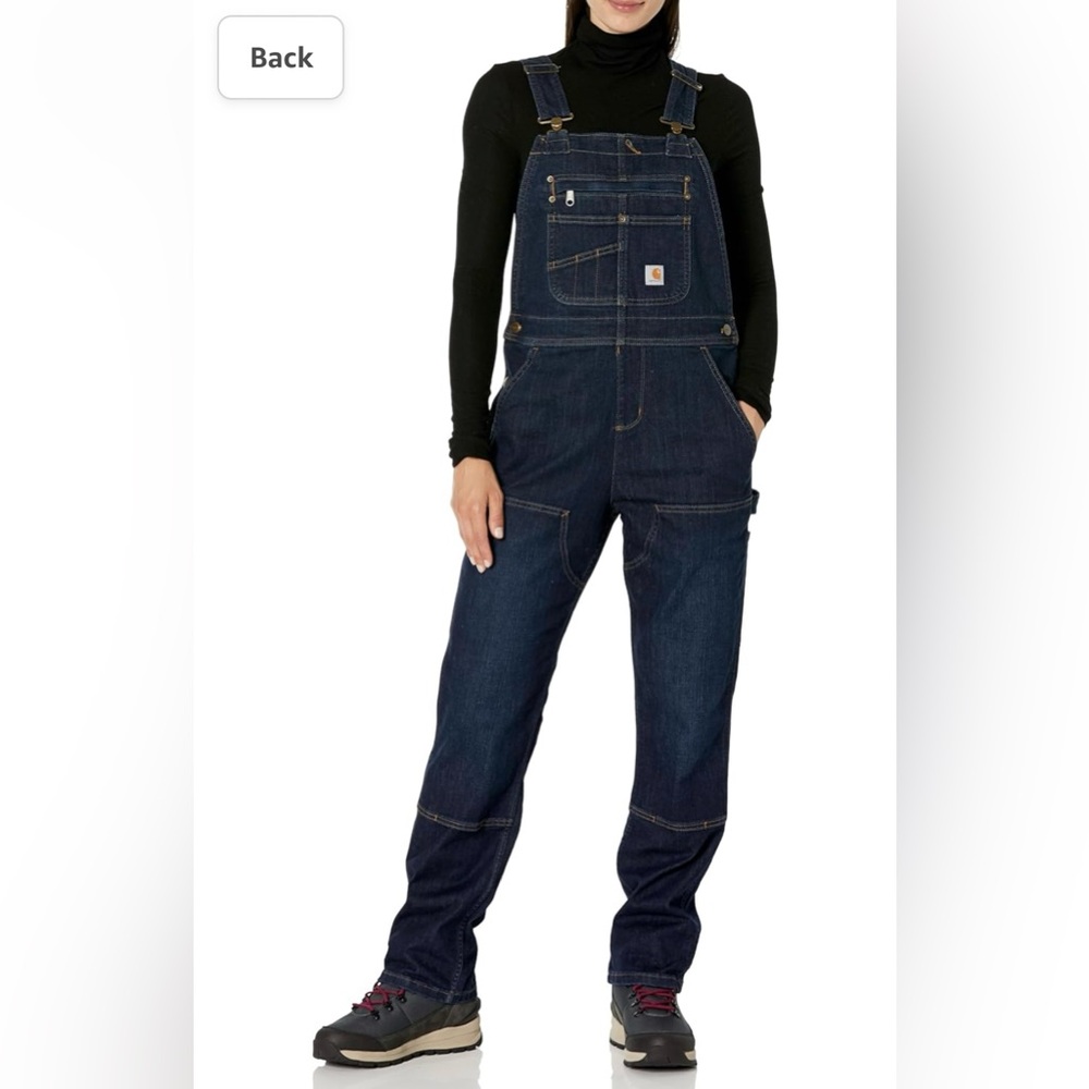 Carhartt Women’s Denim Bib Overalls